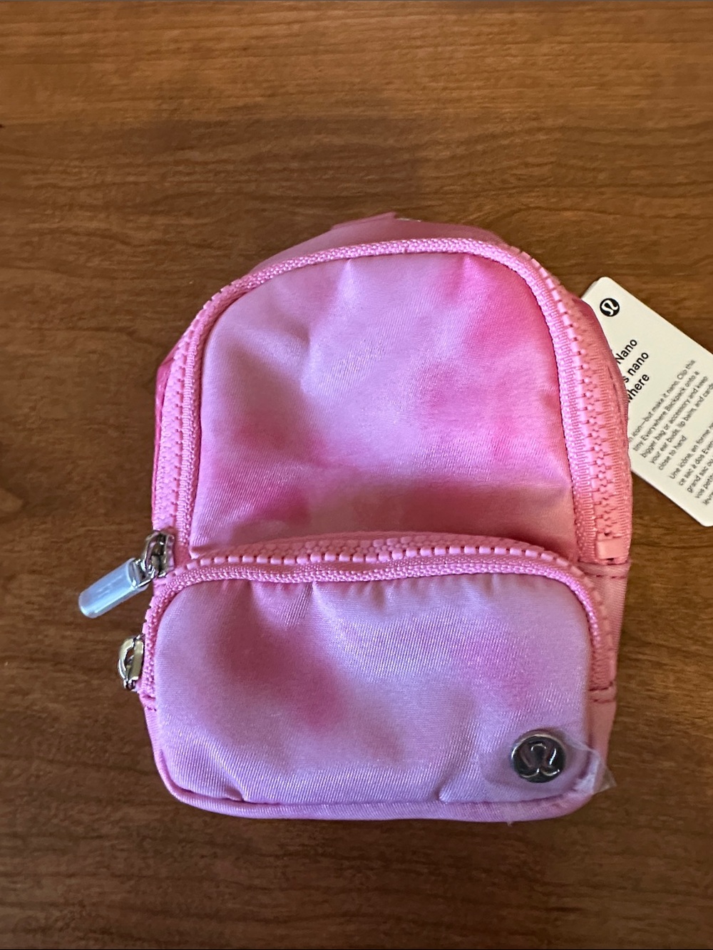 Lululemon Everywhere Backpack Nano Pouch - Pink Tie-Dye NWT - Picture 5 of 11